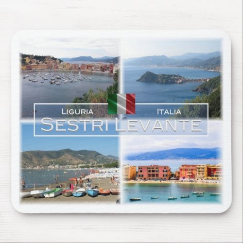 IT Italy _ Liguria _ Sestri Levante _ Mouse Pad