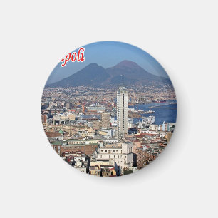IT - Italy - Naples - Panorama Historical Center Magnet