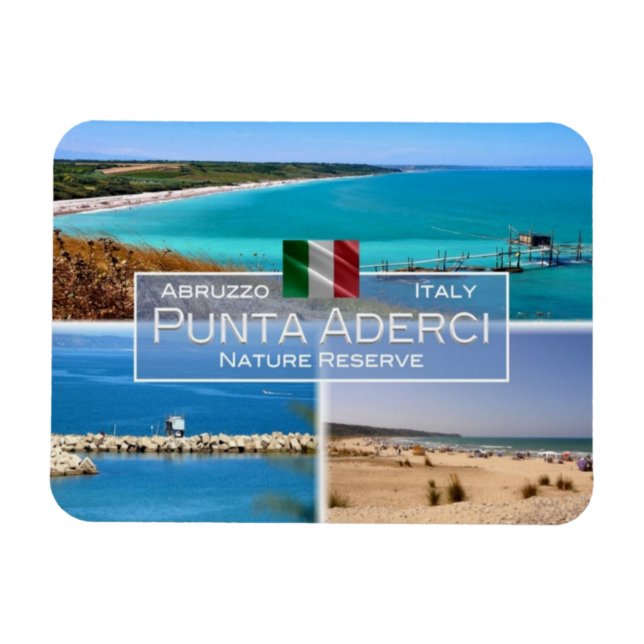 IT Italy - Punta Aderci - Nature Reserve - Magnet (Horizontal)