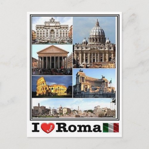 IT Italy _ Roma _ Postcard