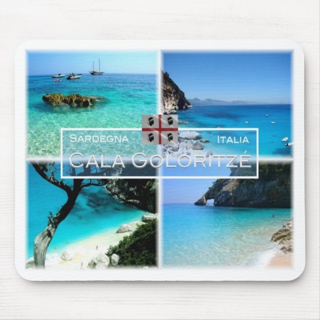 IT Italy - Sardegna - Baunei - Mouse Pad (Front)