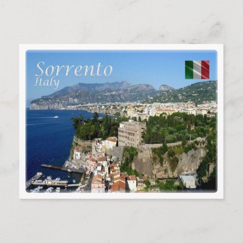 IT Italy _ Sorrento Amalfi Coast _ Postcard