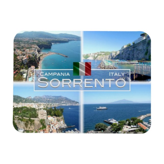 IT Italy - Sorrento - Magnet (Horizontal)
