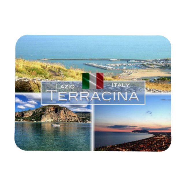 IT Italy - Terracina - Magnet (Horizontal)