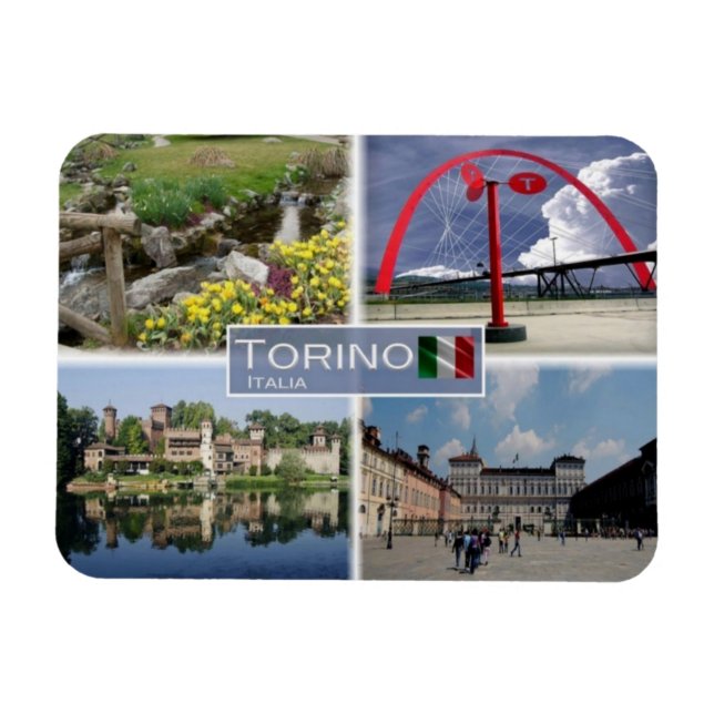 IT Italy - Torino Turin - Magnet (Horizontal)
