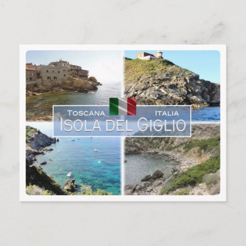 IT Italy _ Toscana _ Isola del Giglio _ Postcard