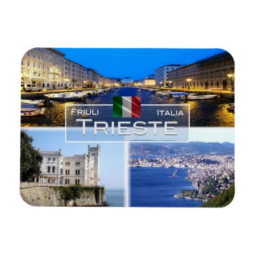 IT Italy _ Trieste _ Castello Miramare _ Magnet