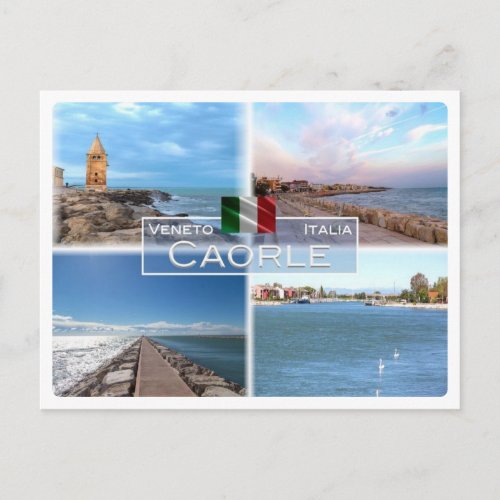 IT Italy _ Veneto _ Caorle _ Postcard