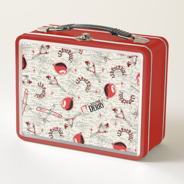 IT Kids Toys Pattern Metal Lunch Box (Front)