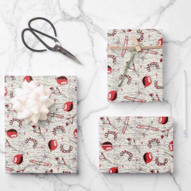 IT Kids Toys Pattern Wrapping Paper Sheets (Front)