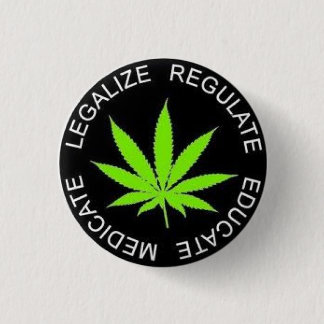 It legalizes It Pinback Button