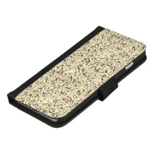 It looks like a textured of wall in beige tones iPhone 8/7 plus wallet case