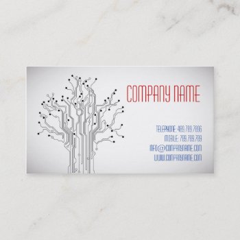 It Manager Programer Engineer Computer Wide Business Card by paplavskyte at Zazzle