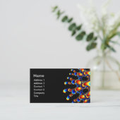 It - Mandelbrot Fractal Art Business Card (Standing Front)