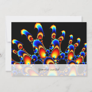 It - Mandelbrot Fractal Invitation
