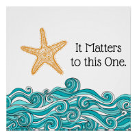 It Matters to This One Starfish