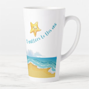 It Matters to This One, Starfish Story. Latte Mug