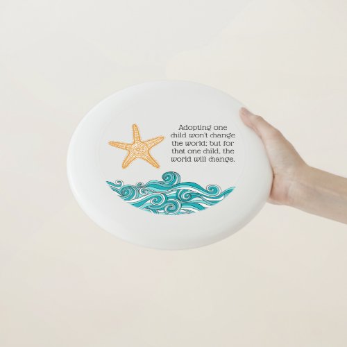 It Matters to This One Starfish Wham_O Frisbee