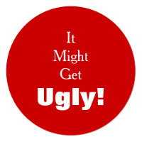 It Might Get Ugly Tacky Sweater Holiday Party Card