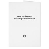 It must be 5 O'clock Somewhere Blank Card (Back)