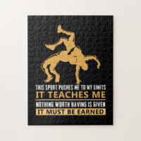 IT MUST BE EARNED Wrestling