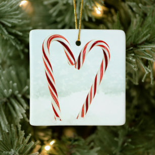 It Must Be Love Ceramic Ornament