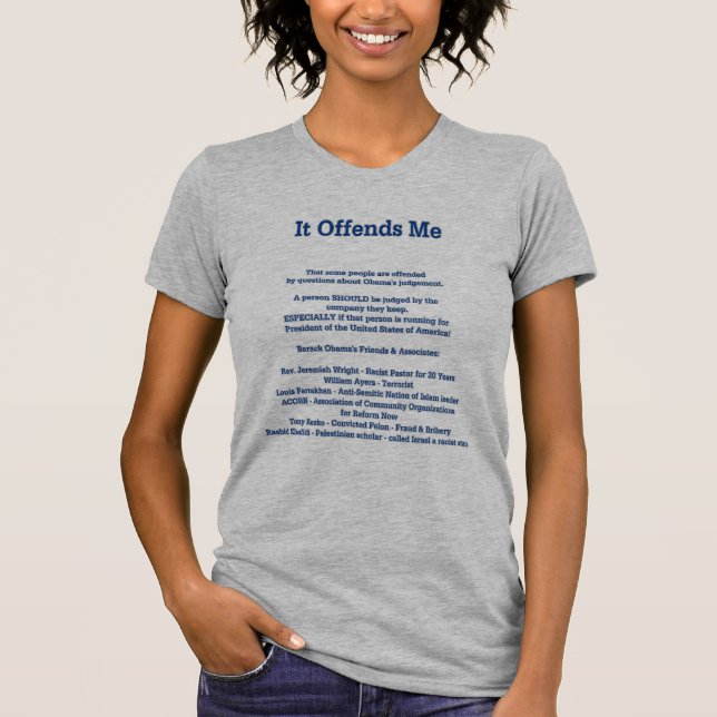 It Offends Me That Some People Are Offended T-Shirt (Front)