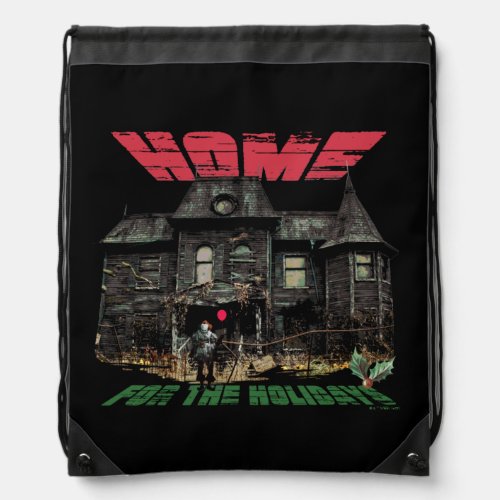 IT  Pennywise _ Home for the Holidays Drawstring Bag