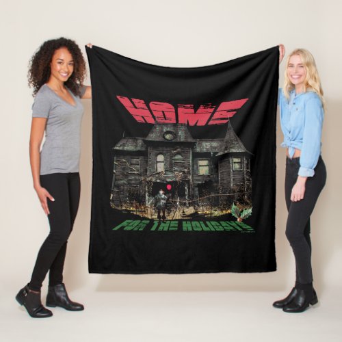 IT  Pennywise _ Home for the Holidays Fleece Blanket