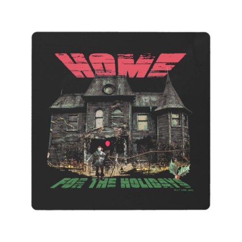 IT  Pennywise _ Home for the Holidays Metal Print