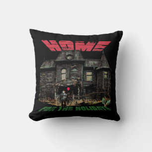 IT   Pennywise - Home for the Holidays Throw Pillow