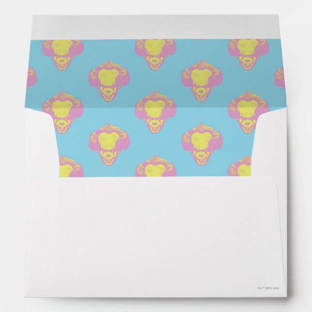 IT | Pennywise Pastel Head Pattern Envelope (Back (Bottom))