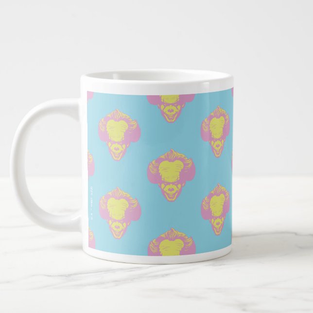 IT | Pennywise Pastel Head Pattern Giant Coffee Mug (Left)