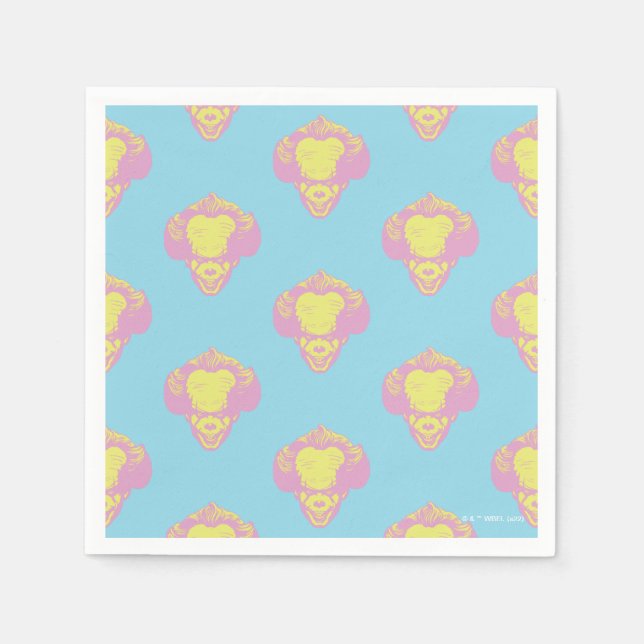 IT | Pennywise Pastel Head Pattern Napkins (Front)