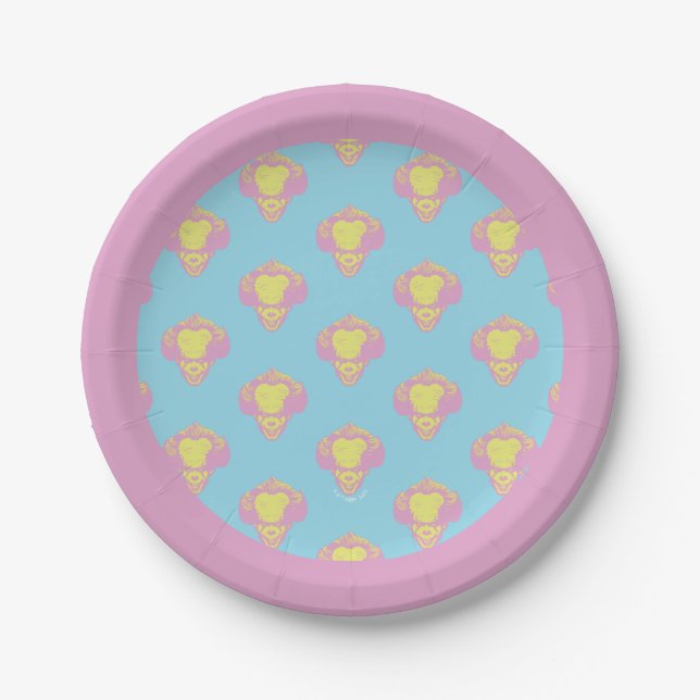 IT | Pennywise Pastel Head Pattern Paper Plates (Front)