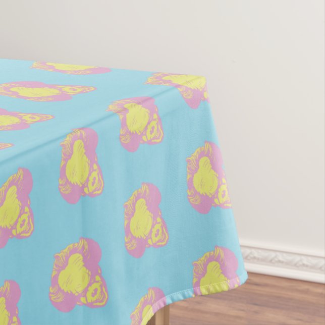 IT | Pennywise Pastel Head Pattern Tablecloth (In Situ)