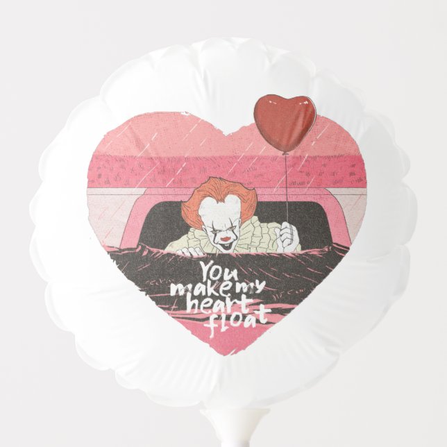 IT | Pennywise - You Make My Heart Float Balloon (Front)