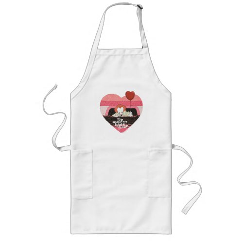 IT  Pennywise _ You Make My Heart Float Long Apron