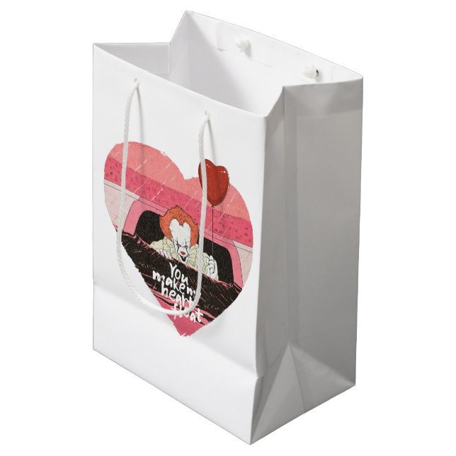 IT | Pennywise - You Make My Heart Float Medium Gift Bag (Front Angled)