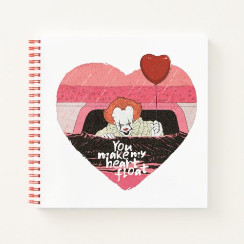 IT  Pennywise _ You Make My Heart Float Notebook
