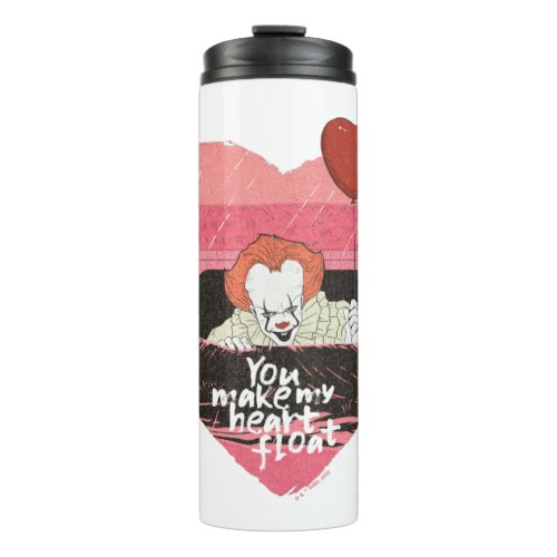IT  Pennywise _ You Make My Heart Float Thermal Tumbler
