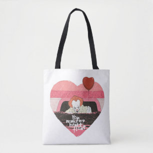 IT   Pennywise - You Make My Heart Float Tote Bag