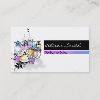 It Perfumes Salts Business Card by KeyholeDesign at Zazzle