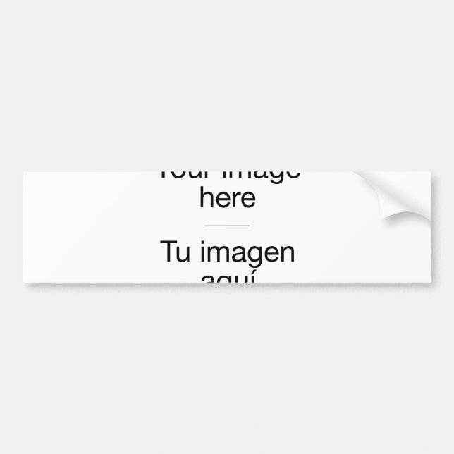 It personalizes your bumper with stickers and phot (Front)