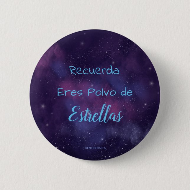 It plates You are Star Dust Button (Front)