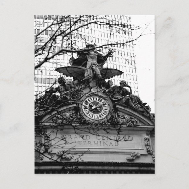 It´s 10:10 AM in New York Postcard (Front)