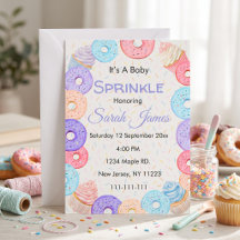 It’s a Baby Sprinkle Casual Baby Shower