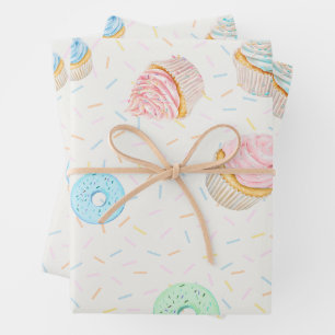 It’s a Baby Sprinkle Casual Baby Shower Wrapping Paper Sheets
