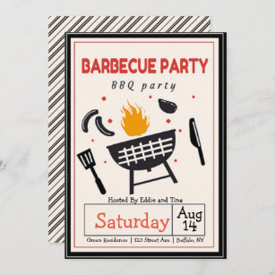 It’s a Barbecue Party Invitation