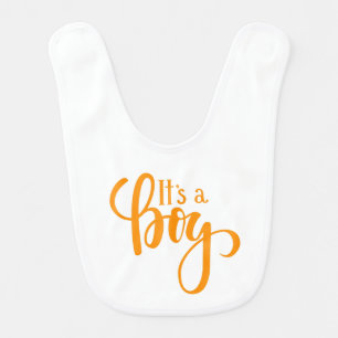 It’s a boy baby  bib